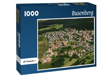 Busenberg - Puzzle 1000 Teile mit Bild von oben
