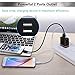 Wall Charger, Canjoy 5 Pack Universal Dual USB Ports Power Portable Adapter with 2.0A/10W Plug Outlet for iPhone 7/ 6S /Plus,iPad,Samsung Galaxy, Motorola, HTC, Other Smartphones(Family Pack)