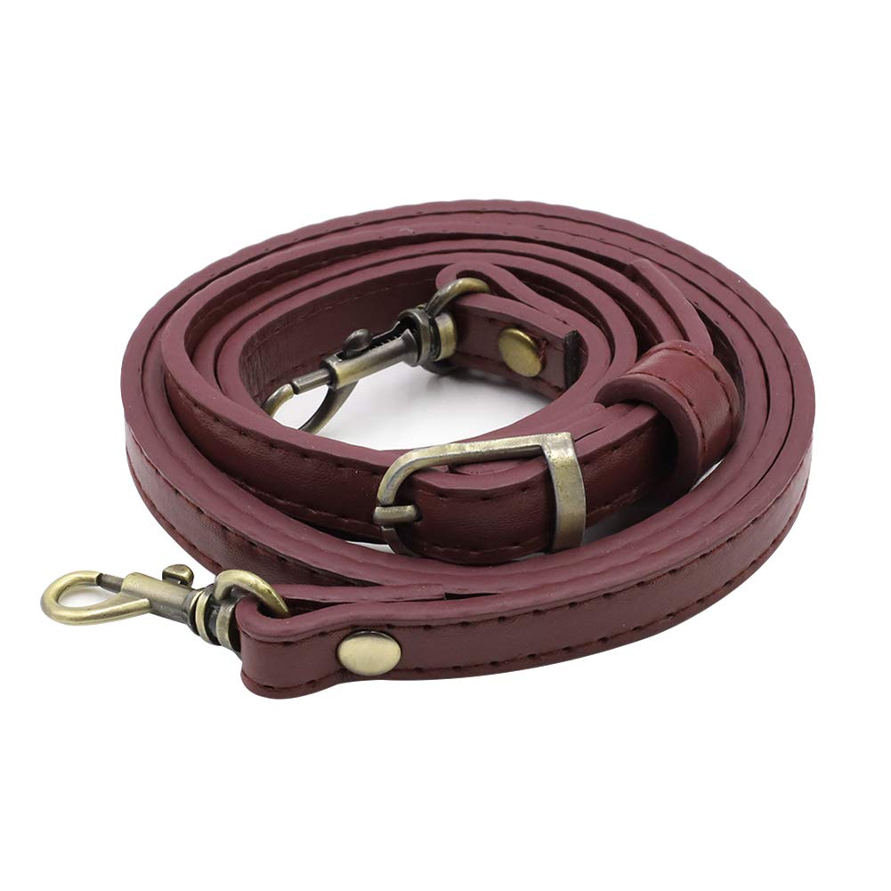 Asudaro Long Adjustable Shoulder Straps, Carry Strap, 105–120 cm, Universal Shoulder Straps, PU Leather Bag Strap, Handbags DIY Shoulder Strap for Crossbody Shoulder Bag, Purses