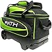 Pyramid Path Premium Deluxe Double Roller with Oversized Accessory Pocket Bowling Bag