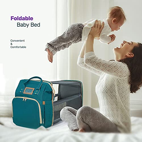 Baby Bag with Changing Station, Nuliie 3 in 1 Large Capacity Baby