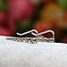 Ear Crawler Earrings - Fashion Stainless Steel CZ Ear Crawlers Climbers - Women Sweep Up Hoop Ear Cuff Pin Vine Wrap Studs Earrings - 7 Stars Cubic Zirconia Crystal Clip On Stud Jewelry with Fish Hook