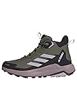 adidas Women's Hiking Shoes, Olive Strata Silver