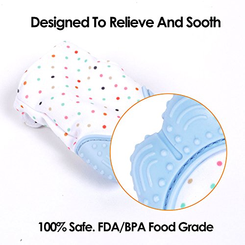 image for Linda's Essentials Linda’s Baby Teething Mitten | Self-Soothing Pain