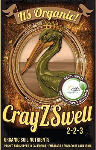 Mission Fertilizer CrayZ Swell 2-2-3 Liquid Quart - (Organic soil nutrients)