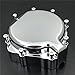 XKMT-Custom aluminium stator cover Compatible With 2001-2003 Suzuki GSXR 600 2000-2003 GSXR750 Chromed [B00YYS8AB0]