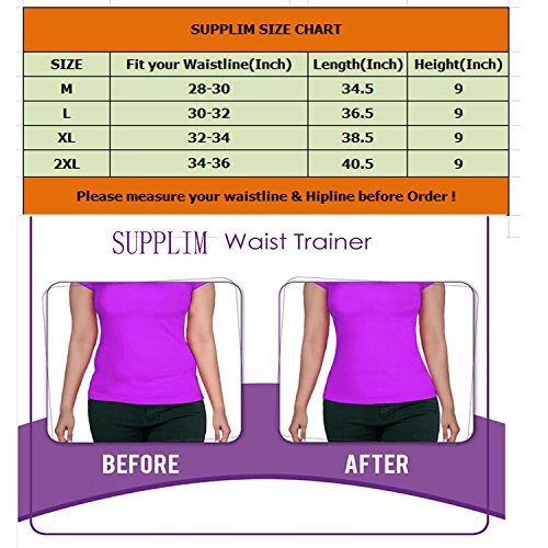 Supplim Women Waist Trainer Shapewear Cincher Belt For An Hourglass
