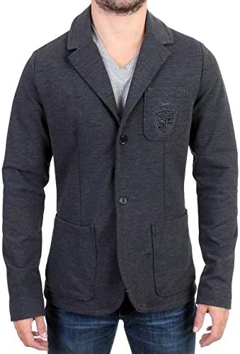 GF Ferre Gray Comfort Stretch Two Button Blazer