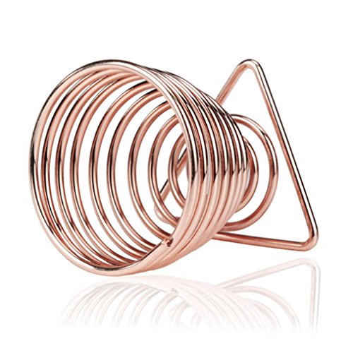 OVERMAL Makeup Beauty Stencil Powder Puff Sponge Display Stand Drying Holder Rack (Rose Gold) - Thumbnail 3