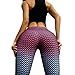 PHOTNO Women's Yoga pants Workout Gym Leggings Fitness Sports Trouser Athletic Pants (L, Multicolor)