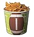 Hammont Football Snack Stadium Snack Cup- Football Themed Disposable Popcorn Bucket (8 Pack) - 84oz Super Bowl Snack Cup - Football Party Decorations - Super Bowl Party Supplies