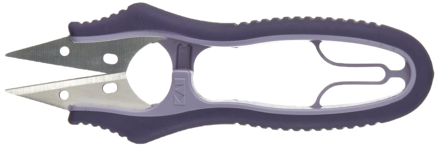 Prym 611523 12 cm Professional Thread Scissors, purple