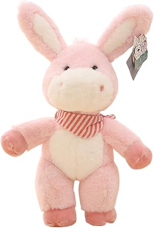 Amazon ぬいぐるみ ロバ 大きい 萌え 可愛い 柔らか もふもふ 癒し系 子供へ 誕生日ギフト 記念日 おもしろ雑貨 贈り物 おもちゃ プレゼント ルーム飾り 撮影小物 45ｃｍ ぬいぐるみ おもちゃ