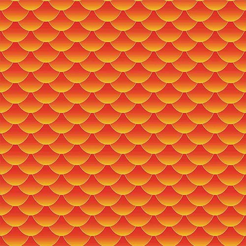 Satin Window Drapes Kitchen Curtains Burnt Orange Goldfish Scales