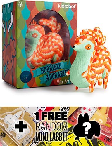 Shrewdipede: ~4" Horrible Adorables - Kidrobot x Jordan Elise Vinyl Figure + 1 FREE Official Labbit Mini-Figure Bundle