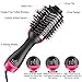 Hair Dryer Brush,Hot Air Hair Brush 4 in 1 Electric One Step Hair Blow Dryer Comb Volumizer with Negative Ions for Hair Dryer, Styling, Curler Straightenerthumb 1