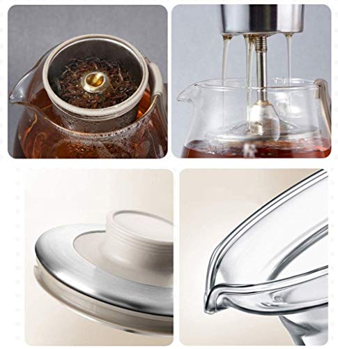 WSJTT tè e caffè Pot Domestica Vapore Teiera Kung Fu Tea ebollizione Acqua Potabile Teiera Completamente la Preparazione… - immagine 7