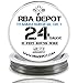 [RBA DEPOT] 22, 24, 26, 28 Gauge Titanium 15 Feet Resistance Wire (Gr.1 - 99.5%) AWG White Spools