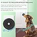KISSIN Dog Door Bell with Wireless Touch Dog Bells for Potty Training and IP55 Waterproof Dog Training Door Bells