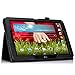 MoKo LG G Pad 10.1 Case - Slim Folding Cover Case for LG G Pad 10.1 inch Android Tablet, BLACK