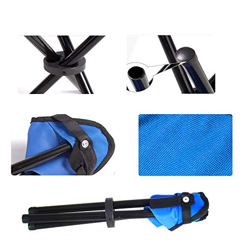 SONSYON Faltstuhl - Leicht Klappstuhl Angelstuhl Campingstuhl Kinder Tritthocker Oxford Tuch, Zufällige Farbe, Höhe 35… – Bild 5