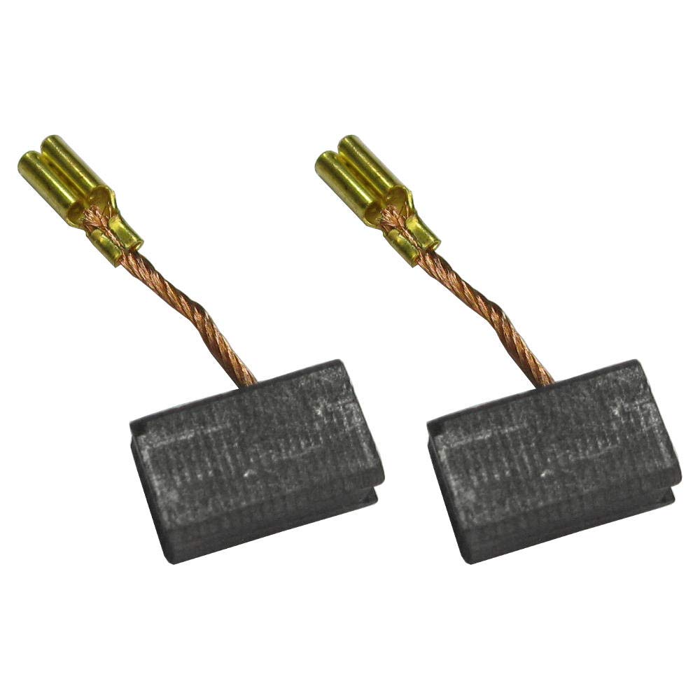 Trade-Shop 2 x Carbon Brushes 6.5 x 8 x 13.5 mm for Angle Grinder, Includes 2 Brushes
