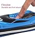 iDelta Pencil Case, Car EVA Pen Pouch Stationery Box Anti-Shock for School Students Boys Teens (Supercar Blue)