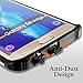 For Samsung Galaxy S6 Edge Plus Case, Samcore Dural Layers Protective Shockproof Rubber Rugged Case Cover for Samsung Galaxy S6 Edge Plus [ROSE GOLD]