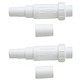 LESSO 1 inch PVC Pipe Repair Kit, 1" PVC Fittings