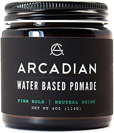 Arcadian Grooming Water Based Pomade Firm 4oz