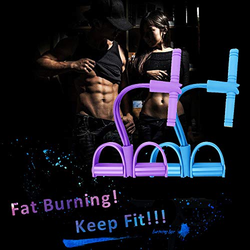 Pikabo-Pedal-Resistance-Band-4-Tubes-Fitness-Sit-Up-Pull-Rope-Bodybuilding-Tension-Rope-Elastic-Pull-Rope-Fitness-Equipment-for-Abdomen-Waist-Arm-Yoga-Stretching-Slimming-Training