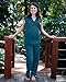 Kindred Bravely Davy Ultra Soft Maternity & Nursing Pajamas Sleepwear Set (Teal, Large)
