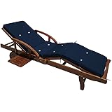 Wooden Ergonomic Sun Lounger | FSC®-Certified Acacia Wood | Rocking