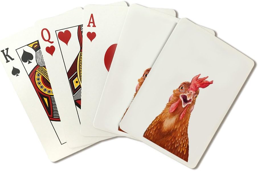 Chicken (Playing Card Deck 52 Card Poker Size with Jokers