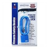 Gunmaster CA DOJ Approved Cable Lock in Package, 15-Inch