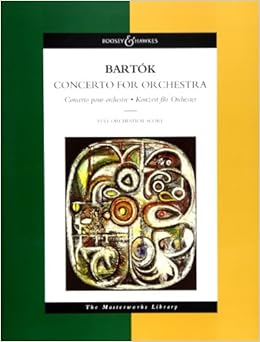 バルトーク: 管弦楽のための協奏曲/ブージー & ホークス社/大型スコア