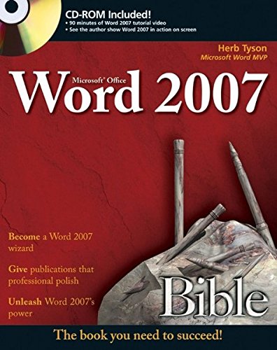 Microsoft Word 2007 Bible by Herb Tyson