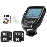 Godox Xpro-N i-TTL II 2.4G X System Wireless Control Remote Trigger with 2x X1R-N Controller Receiver Compatble for Nikon Flash