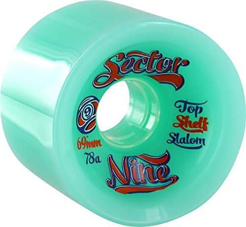 Sector 9 9ball Topshelf Slalom 69mm Teal Green 78a Skate Whe