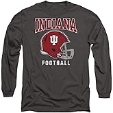 Indiana University Official Football Helmet Unisex Adult Long-Sleeve T Shirt