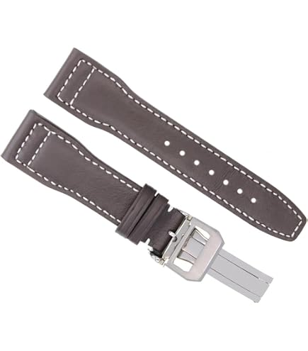 Amazon.com: Ewatchparts 21mm Leather Watch Band Strap Compatible
