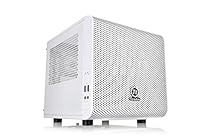 Thermaltake CORE V1 Snow Edition Extreme Mini ITX Cube Chassis CA-1B8-00S6WN-01