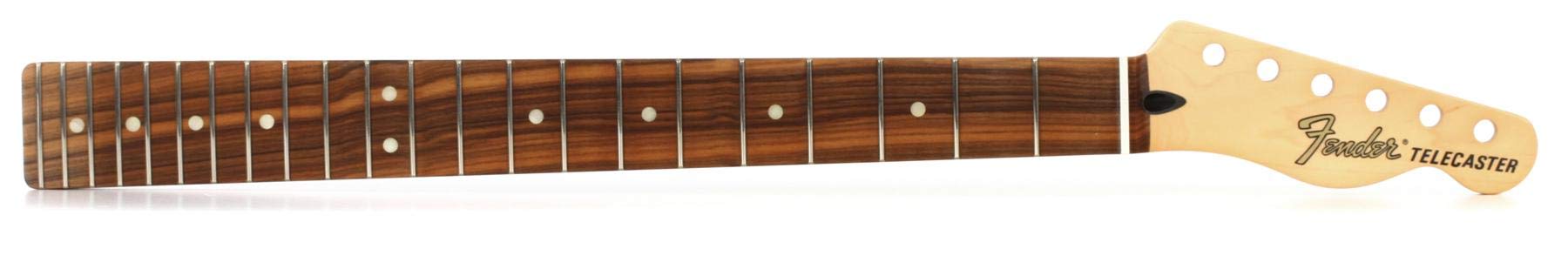 Fender Deluxe Series Telecaster® Neck, 12" Radius, 22 Jumbo Frets, Pau Ferro Fingerboard