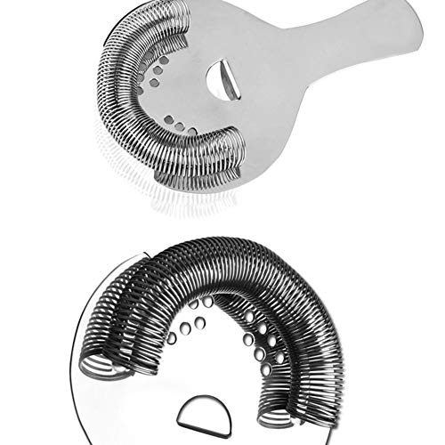Edelstahl Cocktail Weißdorn Barsieb FENGMING (Farbe : Silber, größe : 99 * 155mm) – Bild 3