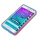 Note Edge Case,Samsung Note Case-AnnBay(TM) for Samsung Galaxy Note Edge 2in1 Series Champagne Hard Cover Case White Rubber Gel Soft Silicone TPU Case(Hot Pink&Blue)