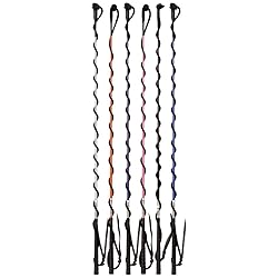 Tough 1 Clinician Stick Training Whip Black FBA