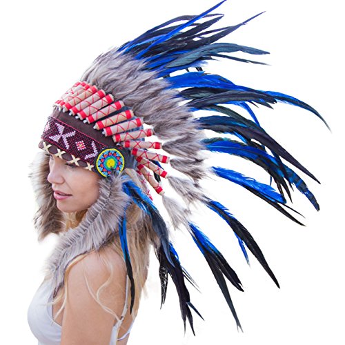 Novum Crafts Feather Headdress | Native 