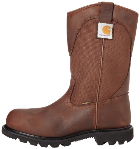 carhartt steel toe pull on work boots