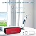iClever 20W Portable Bluetooth Speakers (Two Subwoffers), Water Resistant, Dual Passive Driver, 3.5mm Aux