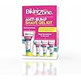 Bikini Zone Soothing Shave Gel Combo Set, 5 Oz Full Size and 3 Travel 1 Oz Minis